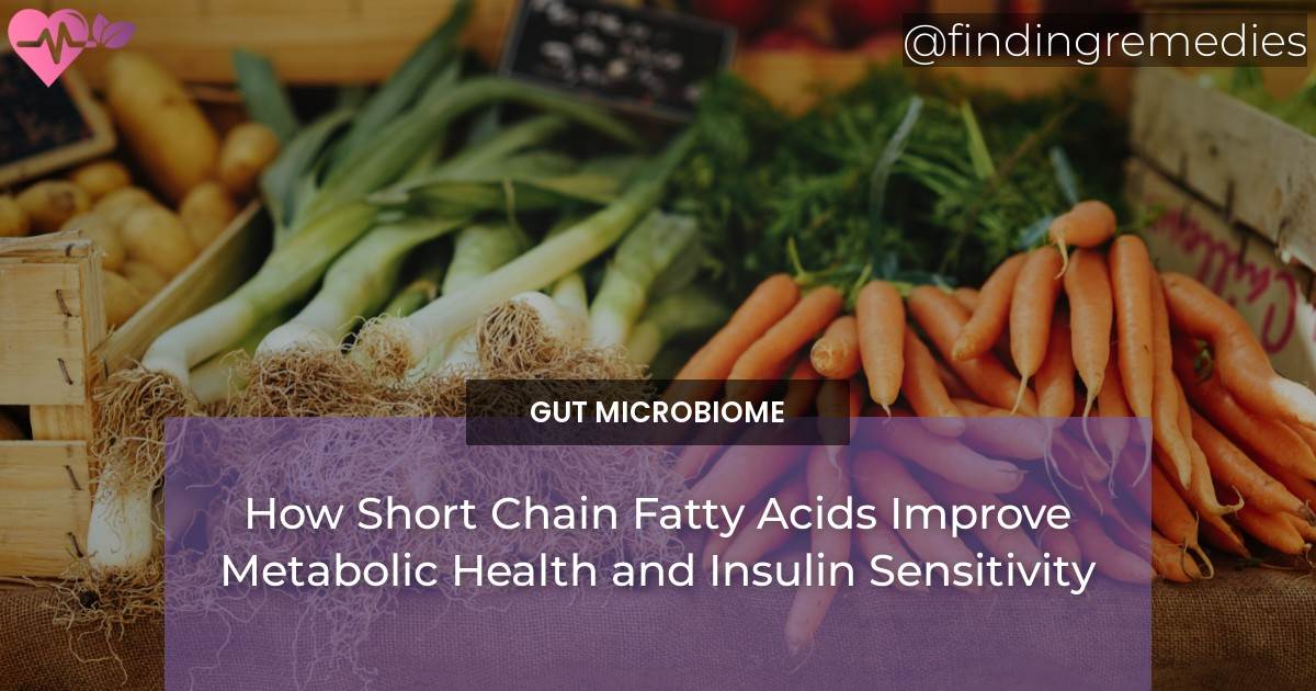 How Short Chain Fatty Acids Improve Metabolic Health and Insulin